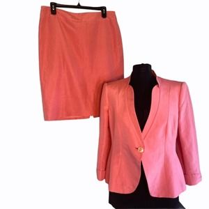 Armani Collezioni silk blend suit